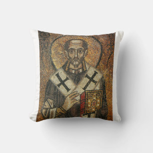 Saint John Chrysostom Doctor of the Church Cushion