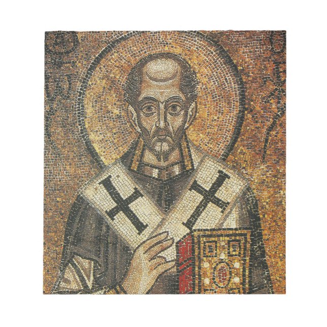 Saint John Chrysostom Doctor of the Church Notepad (Front)