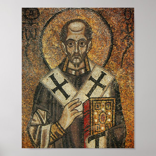 Saint John Chrysostom Doctor of the Church Poster (Front)