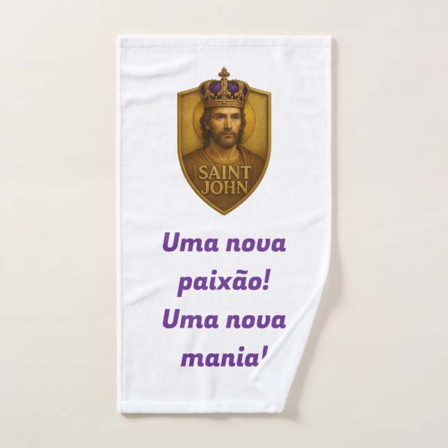 Saint John FC Hand Toast. Hand Towel (Hand Towel)