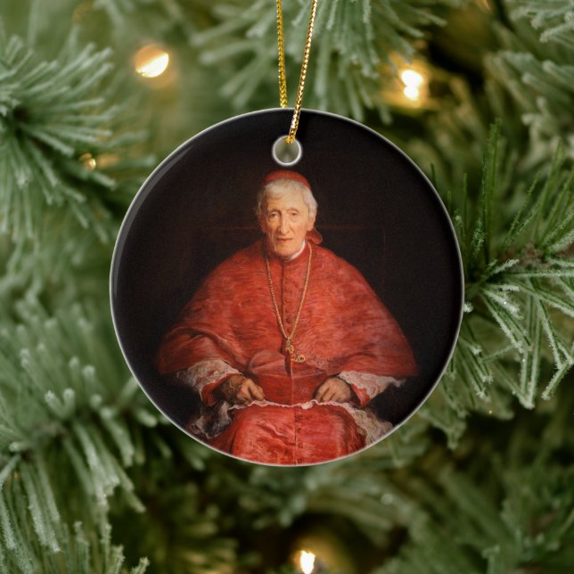 Saint John Henry Newman Ceramic Tree Decoration (Tree)