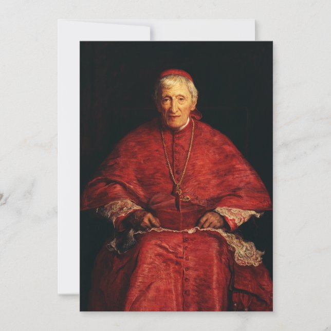 Saint John Henry Newman English theologian Holiday Card (Front)