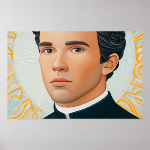 Saint John Neumann: Shepherd of Faith and Service Poster
