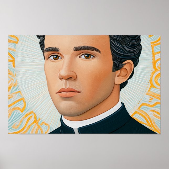 Saint John Neumann: Shepherd of Faith and Service Poster (Front)