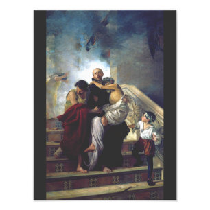 Saint John of God Patron of Hospitals Catholic Art Photo Print