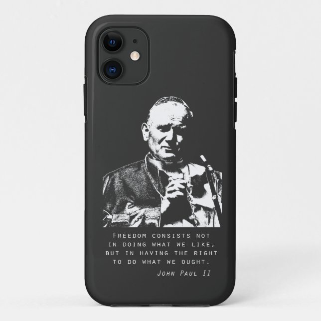 Saint John Paul II  Case-Mate iPhone Case (Back)
