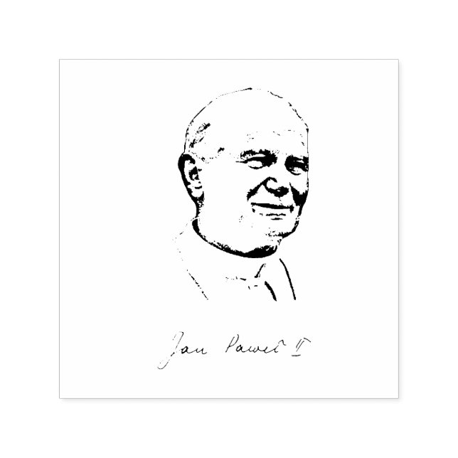 Saint John Paul II  Self-inking Stamp (Design)