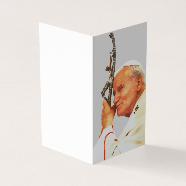 Saint John Paul II The Great Communicator Fine Art (Outside)