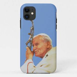 Saint John Paul II The Great Communicator Fine Art iPhone 11 Case