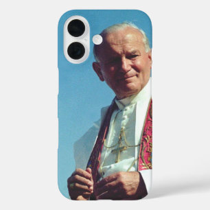 Saint John Paul II The Great Communicator Fine Art iPhone 16 Case