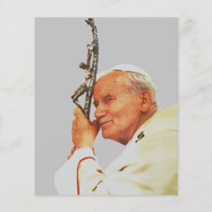 Saint John Paul II The Great Communicator Fine Art Flyer