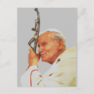 Saint John Paul II The Great Communicator Fine Art Postcard