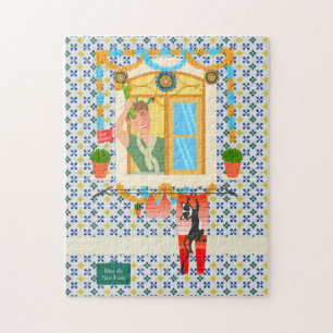 Saint John Portuguese Festa Neighbour Jigsaw Puzzle