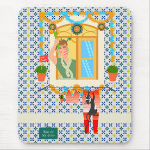 Saint John Portuguese Festa Neighbour Mouse Mat