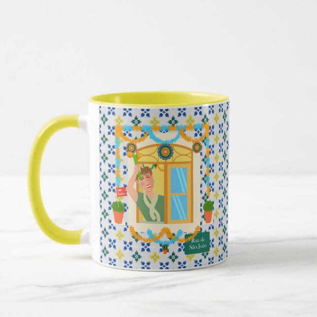 Saint John Portuguese Festa Neighbour Mug (Left)