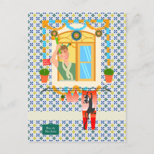 Saint John Portuguese Festa Neighbour Postcard