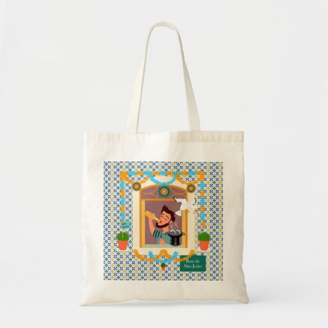 Saint John Portuguese Festa Neighbour Tote Bag (Front)