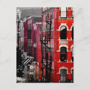 Saint John red Postcard