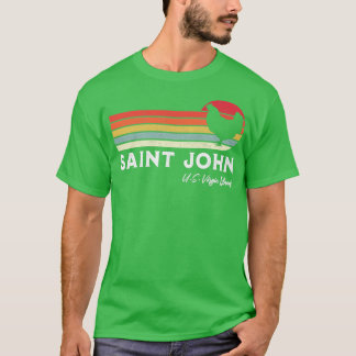 Saint John Retro Chicken Lover Souvenir T-Shirt