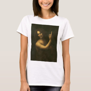 Saint John the Baptist by Leonardo da Vinci T-Shirt