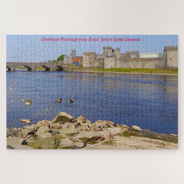 Saint John's Castle Limerick Jigsaw Puzzle (Horizontal)