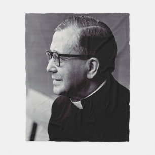 Saint Josemaría Escriva Saint of the Ordinary Art Fleece Blanket