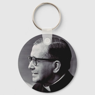 Saint Josemaría Escriva Saint of the Ordinary Art  Key Ring