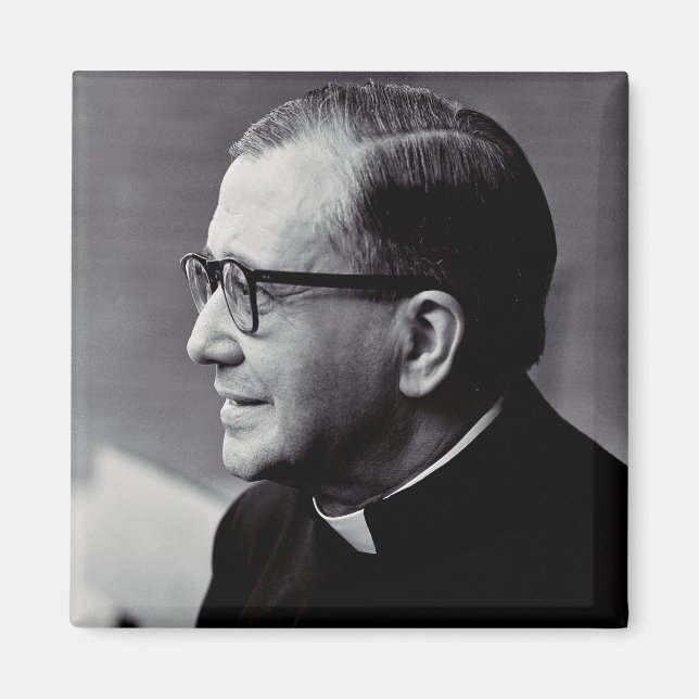 Saint Josemaría Escriva Saint of the Ordinary Art  Magnet (Front)