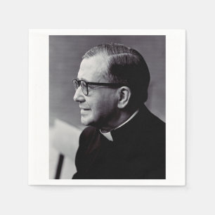 Saint Josemaría Escriva Saint of the Ordinary Art Napkin