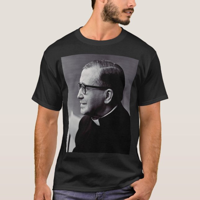 Saint Josemaría Escriva Saint of the Ordinary Art  T-Shirt (Front)