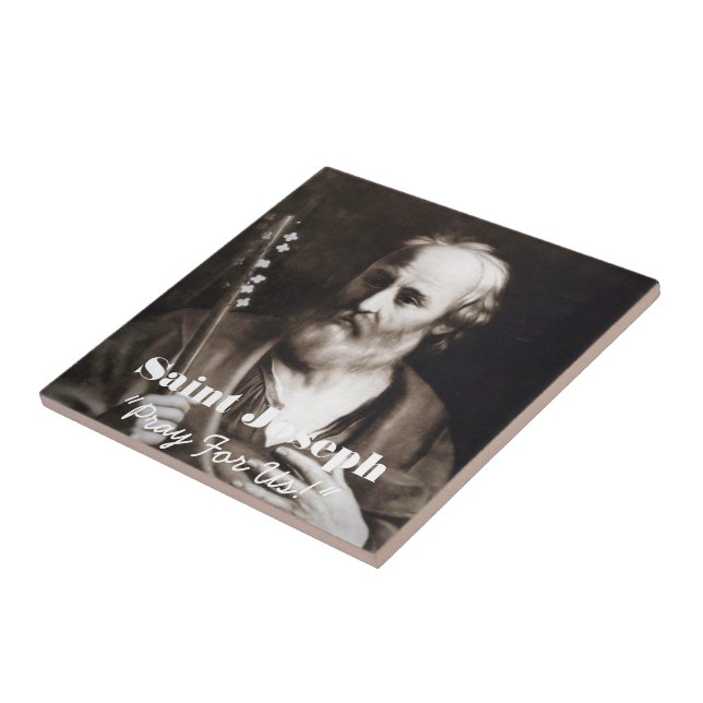 Saint Joseph Custom Tile (Side)