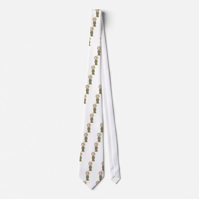 Saint Joseph Cute Catholic Tie (Front)