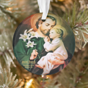 Saint Joseph, Guardian of Jesus Ornament