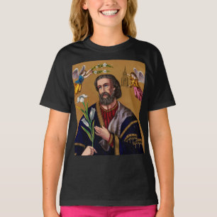 Saint Joseph Guardian of the Holy Family T-Shirt