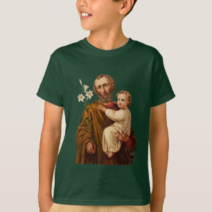 Saint Joseph Guardian of the Holy Family T-Shirt