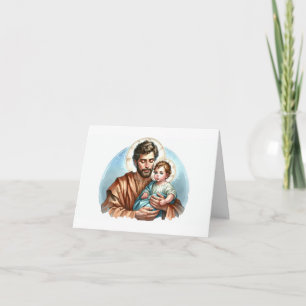 Saint Joseph-Novena for those pursuing adoption Card