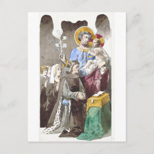 Saint Joseph Patron of the Universal Church Postcard