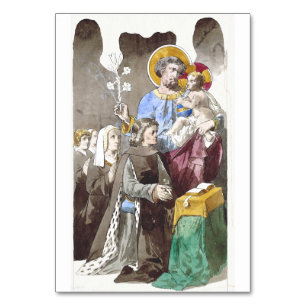 Saint Joseph Patron of the Universal Church Table Number