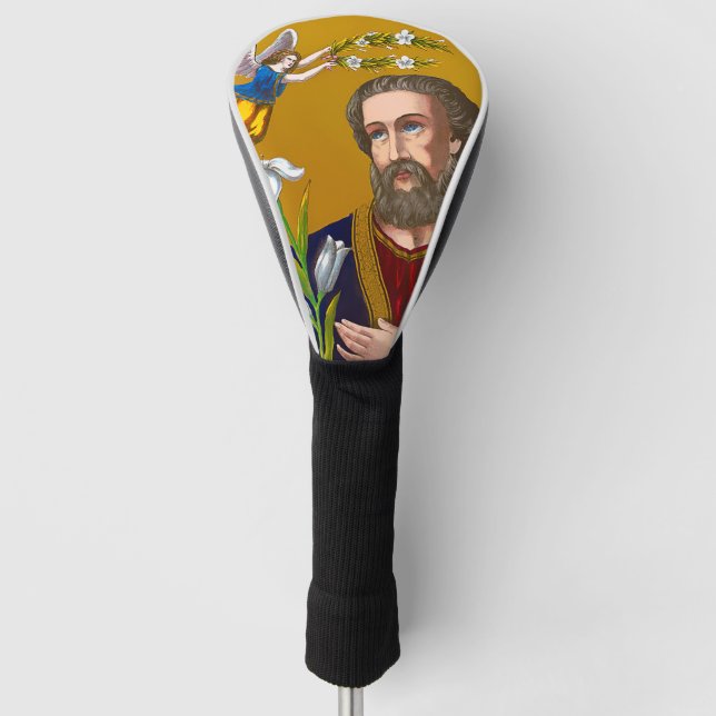 Saint Joseph San Jose Golf Head Cover (Front)