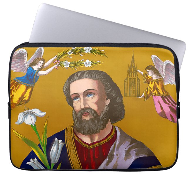 Saint Joseph San Jose Laptop Sleeve (Front)