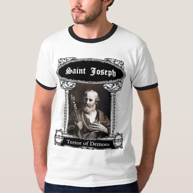 Saint Joseph, Terror of Demons T-Shirt (Front)
