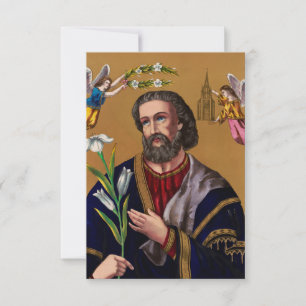 Saint Joseph The Betrothed Holy Card