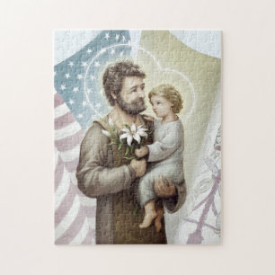 Saint Joseph the Protector Jigsaw Puzzle