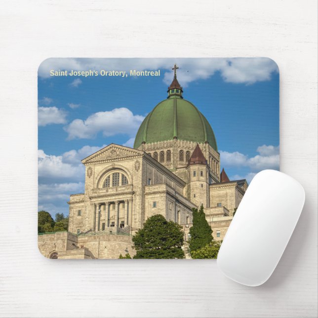 Saint Joseph's Oratory, Montreal Mouse Mat (With Mouse)