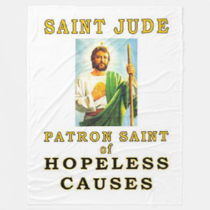 SAINT JUDE FLEECE BLANKET