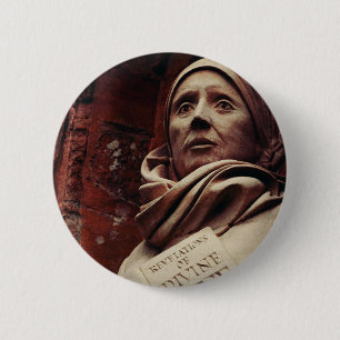 Saint Julian of Norwich 6 Cm Round Badge
