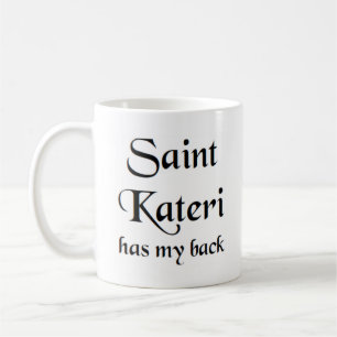 saint kateri coffee mug
