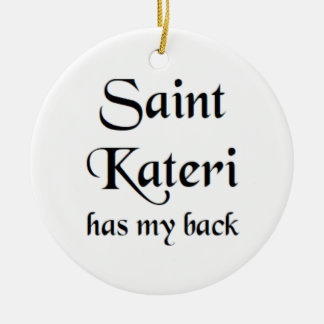 saint kateri coffee mug ceramic tree decoration