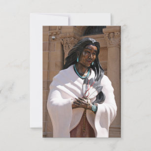 Saint Kateri Tekakwitha Thank You Card