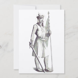 Saint King Stephen King of Hungary Invitation